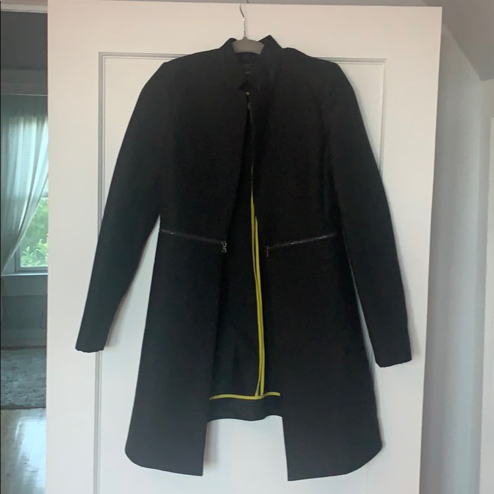 BCBGMAXAZRIA Long dress coat